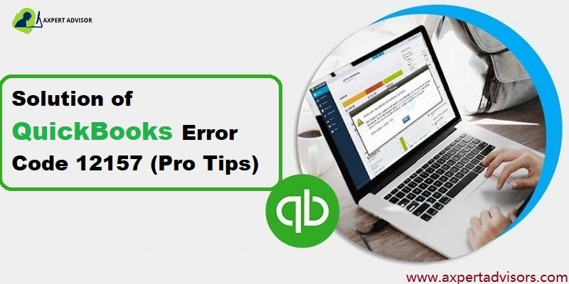 A Quick Insight on the Key Ways to Resolve QuickBooks error 12157